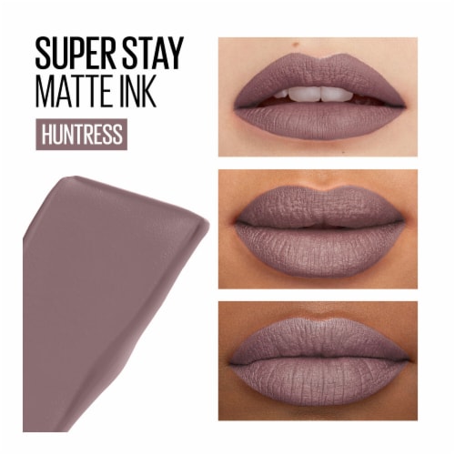 Maybelline Super Stay Matte Ink Liquid Lipstick 90 Huntress Perspective: back