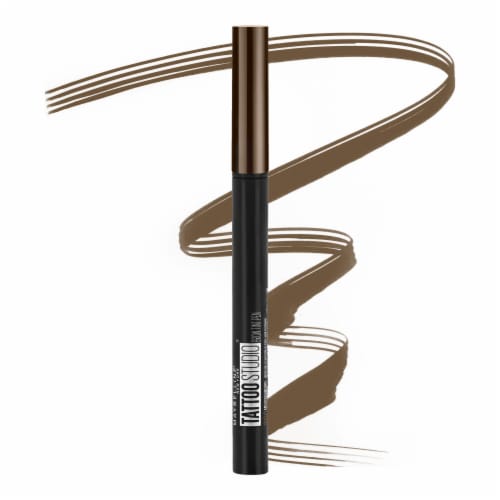 Maybelline Tattoo Studio Brow Tint Pen 365 Deep Brown Perspective: back