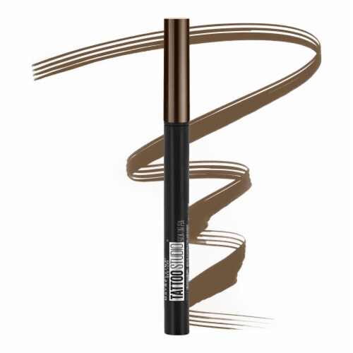 Maybelline Tattoo Studio Brow Tint Pen 365 Deep Brown Perspective: back