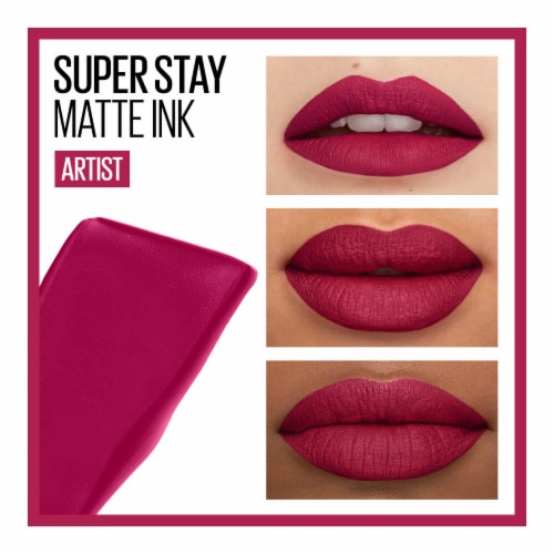 Maybelline Super Stay Matte Ink Liquid Lipstick 120 Artist Perspective: back