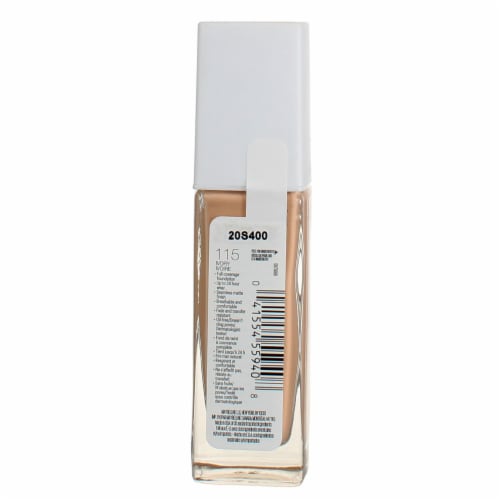 Maybelline Super Stay Liquid Foundation Longwear 115 Ivory Perspective: back