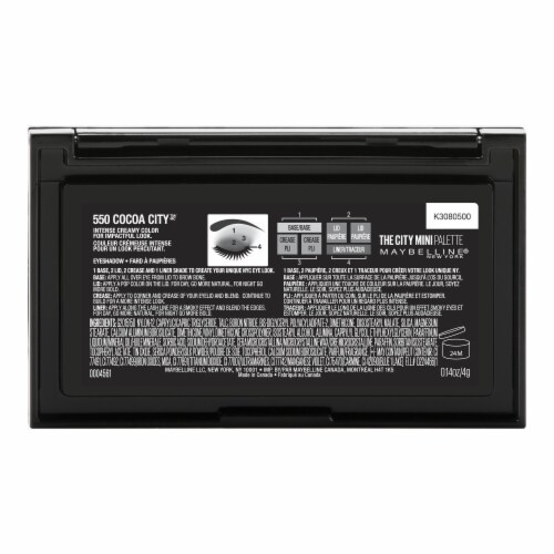 Maybelline The City Mini Eyeshadow Palette 550 Cocoa City Perspective: back