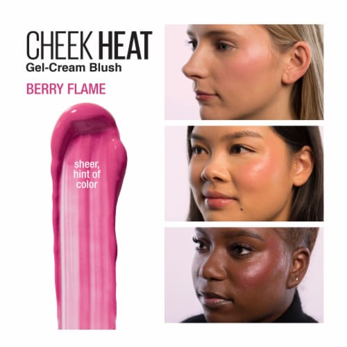 Maybelline Cheek Heat Gel-Cream Blush 35 Berry Flame Perspective: back