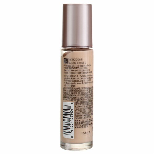 Maybelline Dream Radiant Liquid Foundation Medium Coverage Hydrating 02 Fair Porcelain Perspective: back