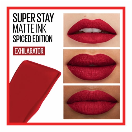 Maybelline Super Stay Matte Ink Liquid Lipstick 340 Exhilarator Perspective: back