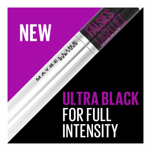 Maybelline The Falsies Lash Lift Ultra Black 195 Washable Mascara, 0.32 fl  oz - Pay Less Super Markets