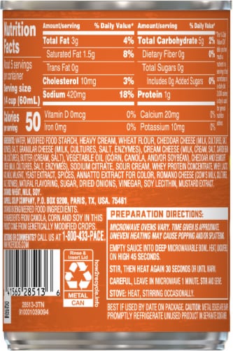 Pace® Mild Nacho Cheese Sauce Perspective: back
