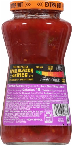 Pace® Ghost Pepper Habenero Salsa Perspective: back