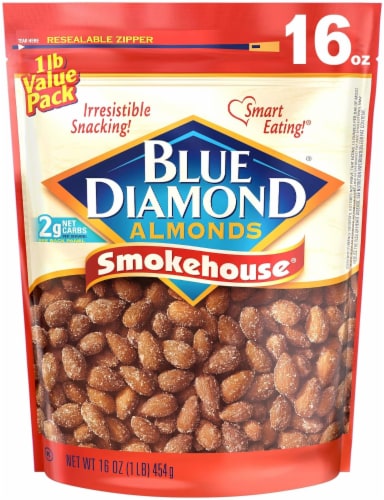 Blue Diamond® Smokehouse Almonds Perspective: back