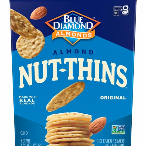 Blue Diamond® Nut-Thins® Original Almond Crackers Perspective: back