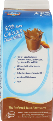 Almond Breeze Chocolate Almondmilk Perspective: back
