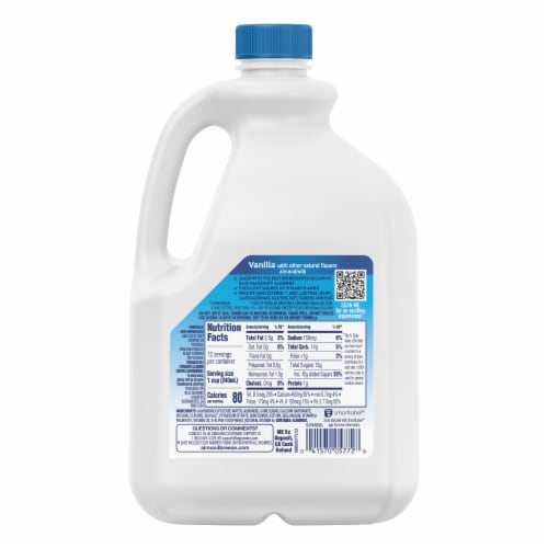 Blue Diamond® Almond Breeze® Vanilla Almond Milk Perspective: back