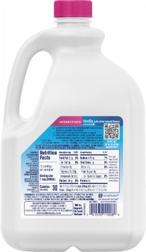 Almond Breeze® Dairy Free Unsweetened Vanilla Almond Milk Perspective: back