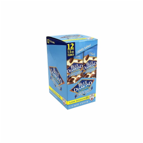 Blue Diamond® Lightly Salted Low Sodium Almonds Multipack Perspective: back