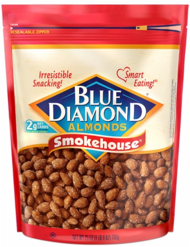 Blue Diamond® Smokehouse Almonds Perspective: back