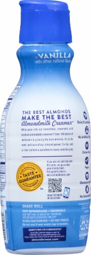 Almond Breeze Vanilla Almondmilk Creamer Perspective: back