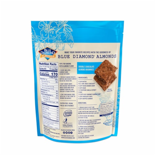 Blue Diamond® Almond Flour Perspective: back