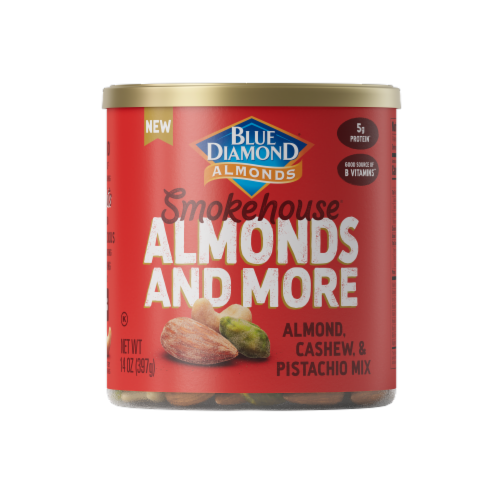 Blue Diamond® Smokehouse Almonds And More Mixed Nuts Perspective: back