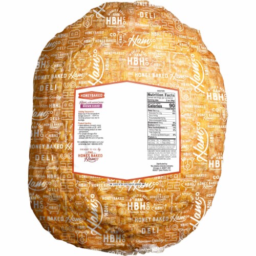Honey Baked® Brown Sugar Ham Fresh Sliced Deli Meat Perspective: back