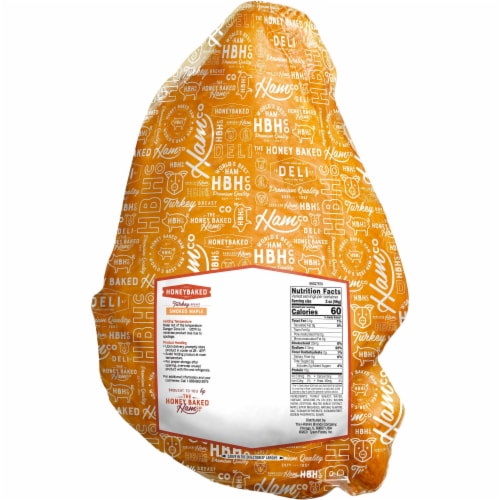 Honey Baked® Smoked Maple Turkey Breast Fresh Sliced Deli Meat Perspective: back