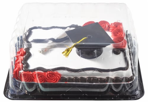 Bakery Fresh 1/4" Tres Leches 2-Layer Cake Perspective: back