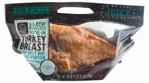 Fresh Foods Market Hot Slow Roasted Bone-in Turkey Breast (NOT AVAILABLE BEFORE 11:00 am) Perspective: back