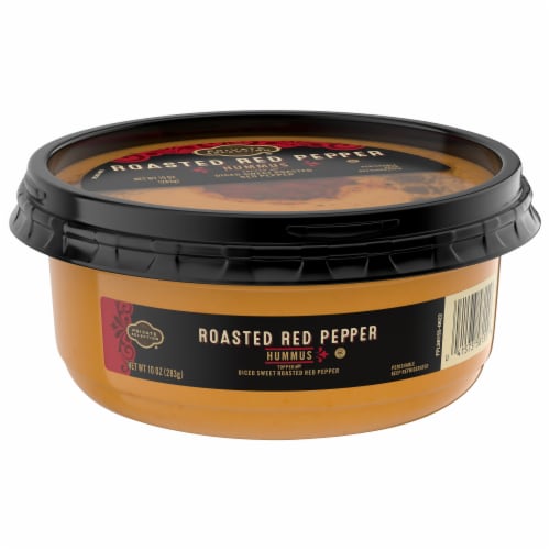 Private Selection® Roasted Red Pepper Hummus Perspective: back
