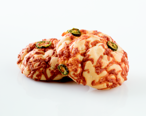 Bakery Fresh Cheese Jalapeno Kaiser Rolls Perspective: back