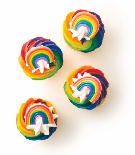 Bakery Fresh Goodness Pride Cupcakes Perspective: back