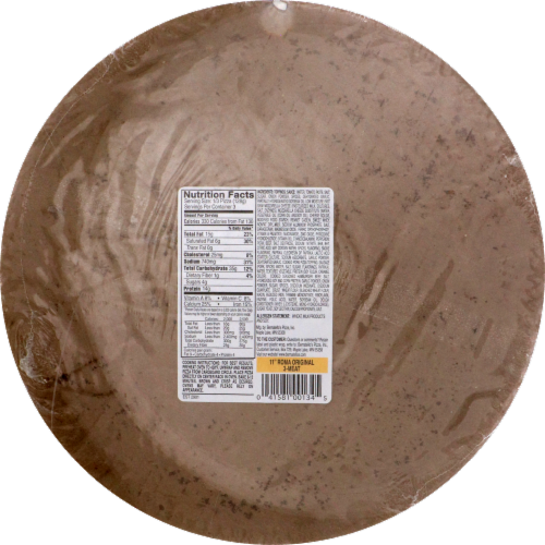 Roma® Original 3-Meat Frozen Pizza Perspective: back