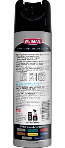 Weiman Metal Cleaner and Polish,17 oz 49 Perspective: back