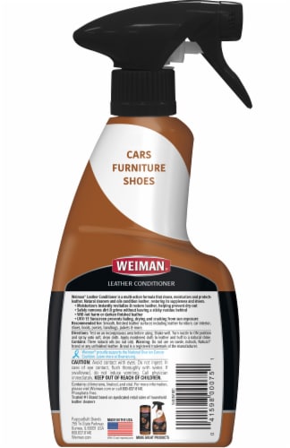 Weiman® Leather Cleaner & Conditioner 3-In-1 Perspective: back