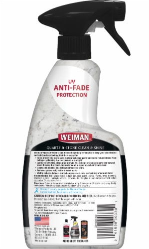 Weiman® Quartz & Stone Clean & Shine Spray Perspective: back