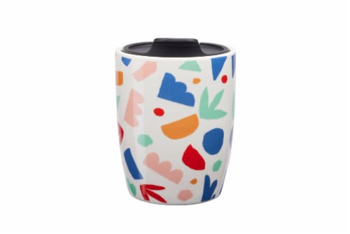 Clay Art Multi-Color Terrazo Mug Perspective: back
