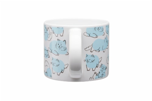 Clay Art Cats Mug Perspective: back