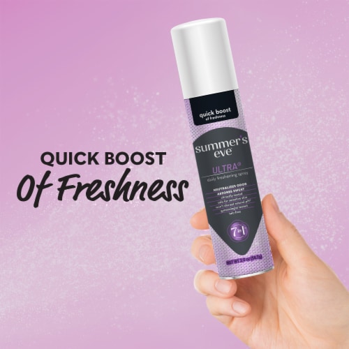 Summer's Eve Ultra Freshening Feminine Spray Perspective: back