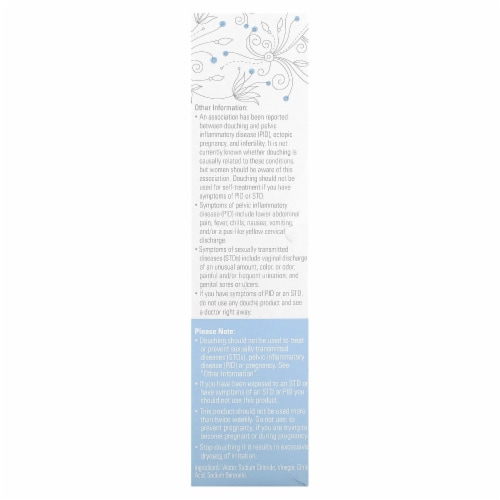 Summer's Eve® Extra Cleansing Vinegar & Water Douche Perspective: back