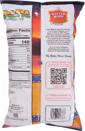 Better Made® New Era Restaurant Style Tortilla Chips Perspective: back