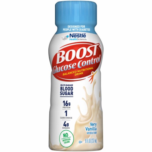 Nestle boost glucose control balanced nutritional drink very vanilla 8
