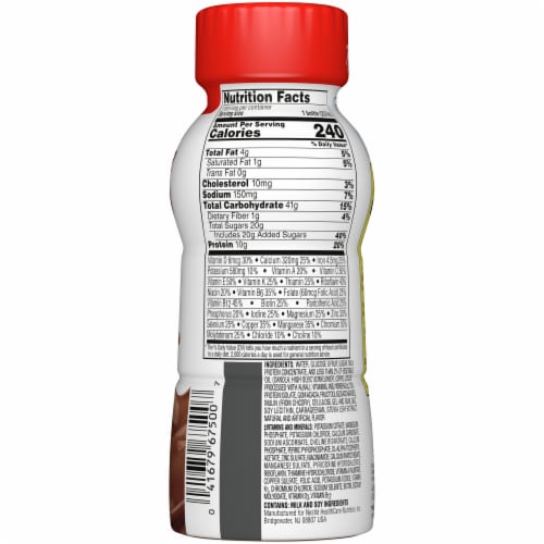 Boost® Rich Chocolate Nutritional Drink Perspective: back