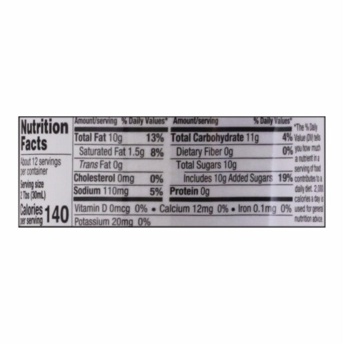 Braswell Dressing Vidalia Peppercorn 12 Oz Perspective: back