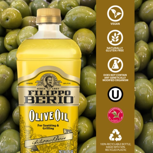 Filippo Berio Olive Oil Perspective: back