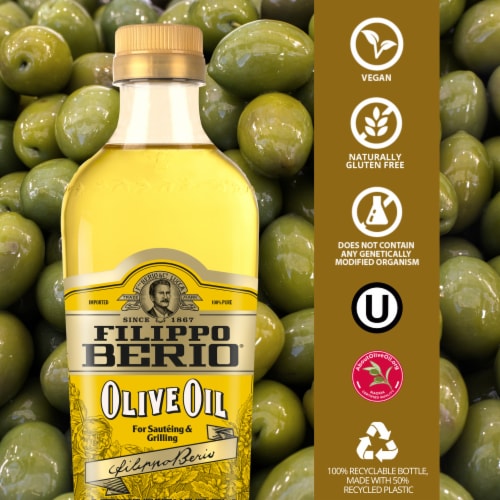 Filippo Berio Olive Oil Perspective: back