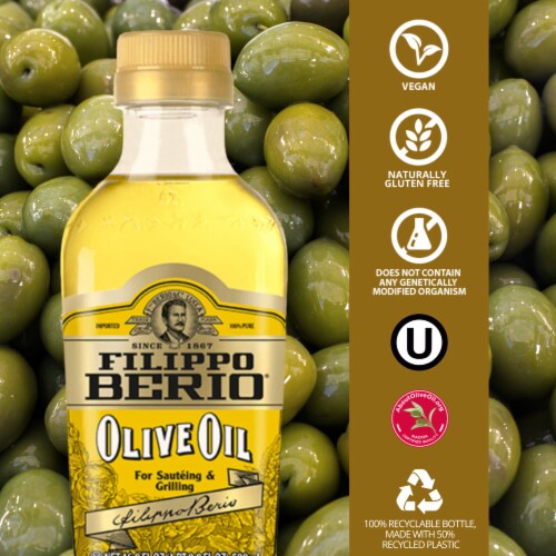 Filippo Berio Olive Oil Perspective: back