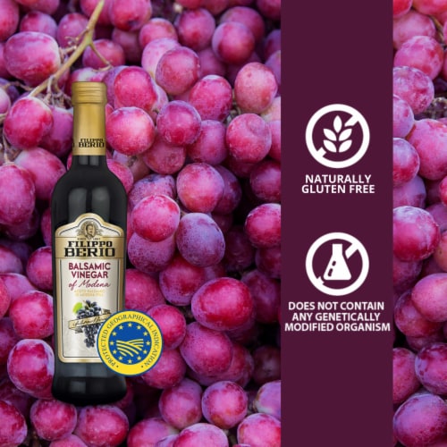 Filippo Berio® Balsamic Vinegar of Modena Perspective: back