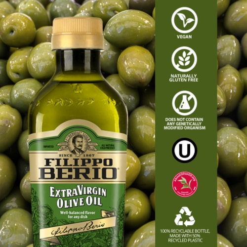Filippo Berio Extra Virgin Olive Oil Perspective: back