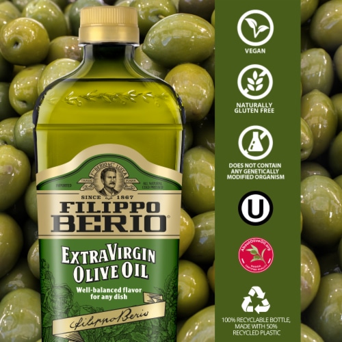 Filippo Berio Extra Virgin Olive Oil Perspective: back