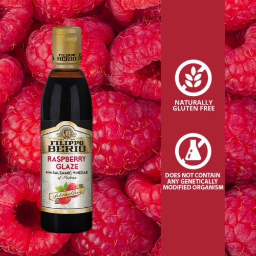 Filippo Berio® Raspberry Glaze with Balsamic Vinegar Perspective: back