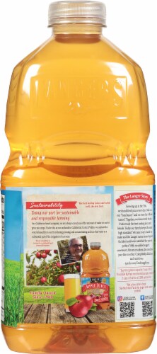 Langers No Sugar Added Apple 100% Juice from Concentrate 64 fl oz Perspective: back