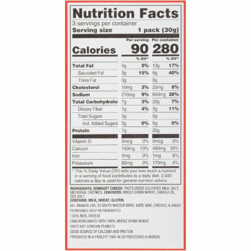 Babybel Cheese Light Nutrition Facts Besto Blog